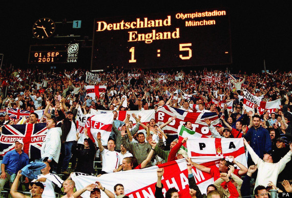Soccer - World Cup 2002 Qualifier - Group Nine - Germany v England
