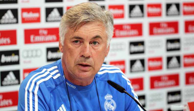 Real Madrid manager Carlo Ancelotti