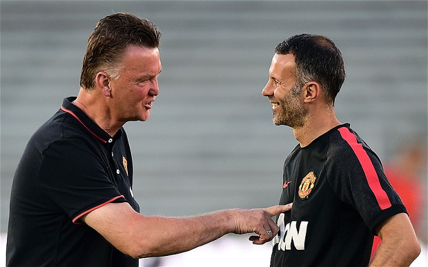 pointing the way forward? Van Gaal and Giggs