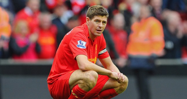 Gerrard has often looked dispirited as last season's high standards have fell away.