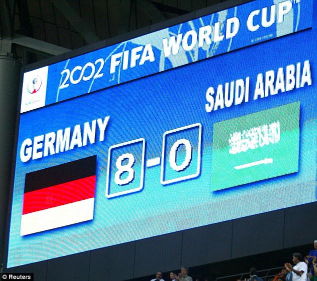 Relations between Germany and Saudi Arabia have been far closer in non-football circles.