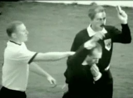 'Russian Linesman' - actually Azerbaijani Tofik Bakhramov seemed to have little doubt, but did he also convince the referee?.