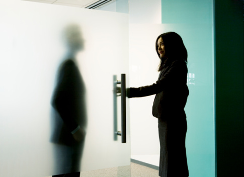 The mysterious but apparently influential Avril Pitre entering Fifa headquarters.