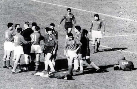 The Battle of santiago in 1962 had shamed football. The Italian team required redemption.