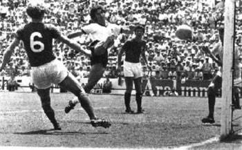 'Der Bomber' scores the winning goal to finish off England. did it also affect Harold Wilson's premiership?
